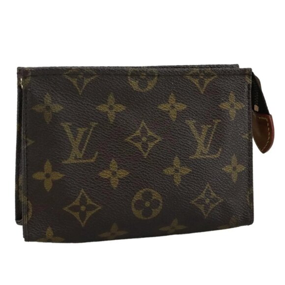 LOUIS VUITTON Monogram Poche Toilette 15 Pouch M47546 LV Auth 108574 - Picture 1 of 16